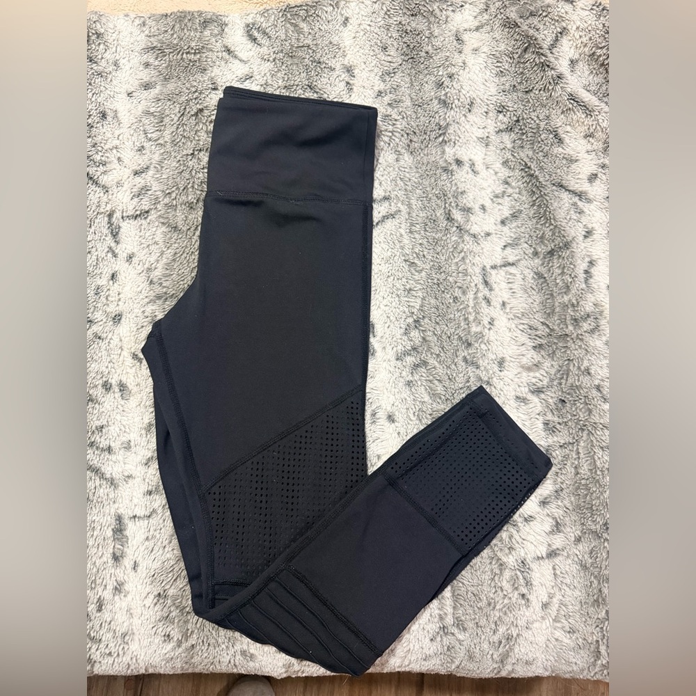 ZYIA black moto leggings